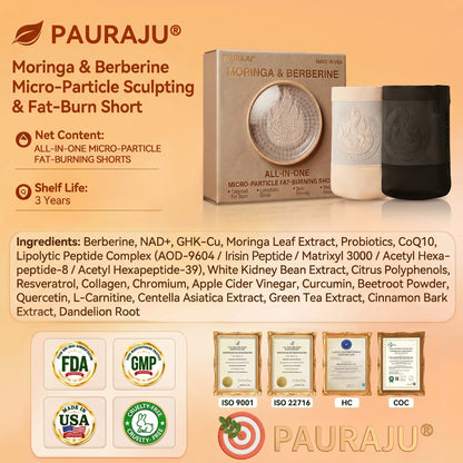 PAURAJU® 🧨30-Min All-in-One Micro-Particle Fat-Burning Shorts✅Ignites deep microcirculation to melt fat, flush toxins, and reverse metabolic aging.🚗