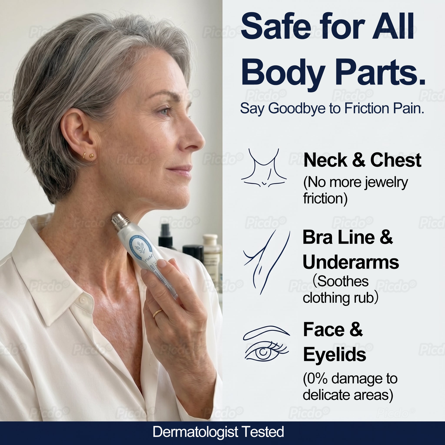 𝐏𝐈𝐂𝐃𝐎® ❼-𝗗𝗮𝘆 𝗧𝗮𝗴 & 𝗦𝗽𝗼𝘁 𝗘𝗿𝗮𝘀𝗲𝗿 (𝒁𝒆𝒓𝒐 𝑷𝒂𝒊𝒏, 𝒁𝒆𝒓𝒐 𝑺𝒄𝒂𝒓𝒔 𝑹𝒐𝒍𝒍𝒆𝒓𝒃𝒂𝒍𝒍)
