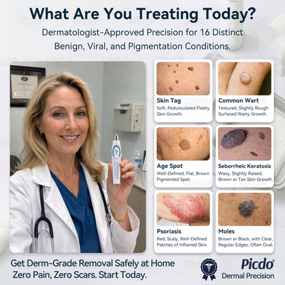𝐏𝐈𝐂𝐃𝐎® ❼-𝗗𝗮𝘆 𝗧𝗮𝗴 & 𝗦𝗽𝗼𝘁 𝗘𝗿𝗮𝘀𝗲𝗿 (𝒁𝒆𝒓𝒐 𝑷𝒂𝒊𝒏, 𝒁𝒆𝒓𝒐 𝑺𝒄𝒂𝒓𝒔 𝑹𝒐𝒍𝒍𝒆𝒓𝒃𝒂𝒍𝒍)
