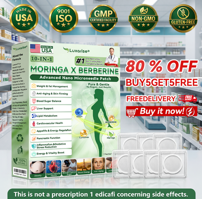 𝐅𝐃𝐀 𝐑𝐞𝐠𝐢𝐬𝐭𝐞𝐫𝐞𝐝 & 𝐆𝐌𝐏 𝐂𝐞𝐫𝐭𝐢𝐟𝐢𝐞𝐝 👩‍⚕️| 𝐋𝐔𝗫𝐀𝙍𝐈𝑆𝐄® 𝑴𝒐𝒓𝒊𝒏𝒈𝒂 & 𝑩𝒆𝒓𝒃𝒆𝒓𝒊𝒏𝒆 𝟏𝟎-𝐈𝐍-𝟏 𝐀𝐝𝐯𝐚𝐧𝐜𝐞𝐝 𝐍𝐚𝐧𝐨 𝐌𝐢𝐜𝐫𝐨𝐧𝐞𝐞𝐝𝐥𝐞 𝐏𝐚𝐭𝐜𝐡 | ✅ 𝐁𝐚𝐜𝐤𝐞𝐝 𝐛𝐲 𝐒𝐜𝐢𝐞𝐧𝐭𝐢𝐟𝐢𝐜 𝐄𝐯𝐢𝐝𝐞𝐧𝐜𝐞 | 𝟏𝟎-𝐢𝐧-𝟏 𝐅𝐨𝐫𝐦𝐮𝐥𝐚 | 𝐑𝐞𝐬𝐮𝐥𝐭𝐬 𝐢𝐧 𝟓 𝐃𝐚𝐲𝐬