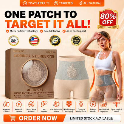 PAURAJU® 🧨30-Min All-in-One Micro-Particle Fat-Burning Shorts✅Ignites deep microcirculation to melt fat, flush toxins, and reverse metabolic aging.🚗